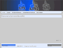 Tablet Screenshot of ajpqpaintball.com